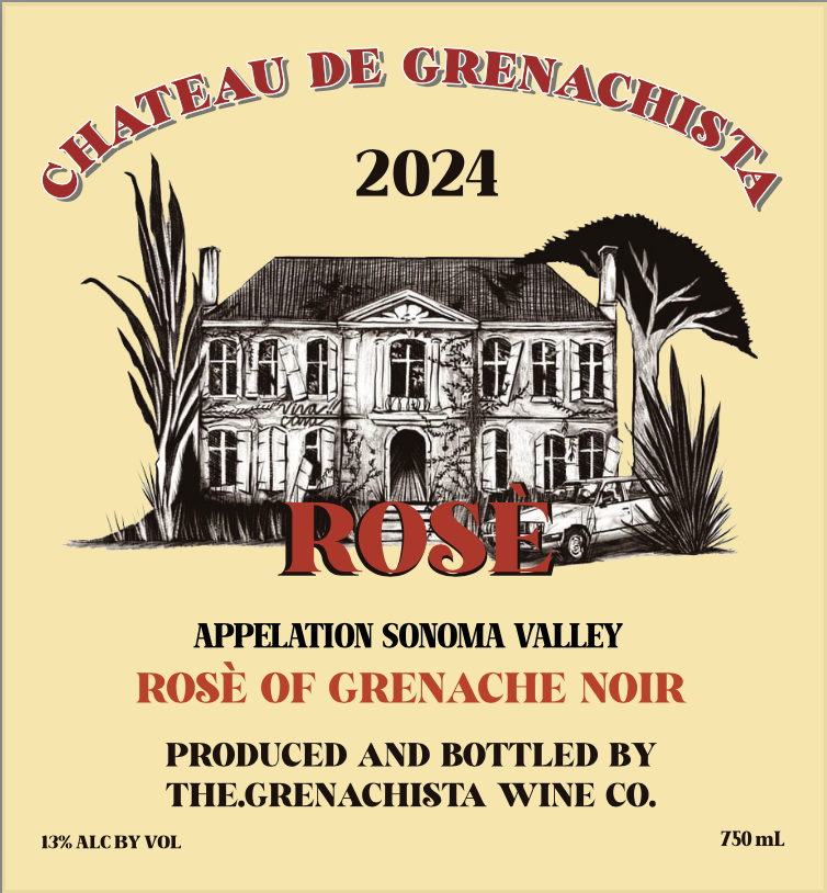 2024 Chateau de Grenachista Grenache Rosè